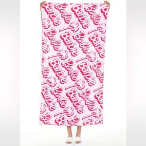 NWT FOREVER 21 BARBIE Beach towel